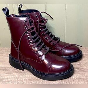 New DKNY Malaya Combat Booties